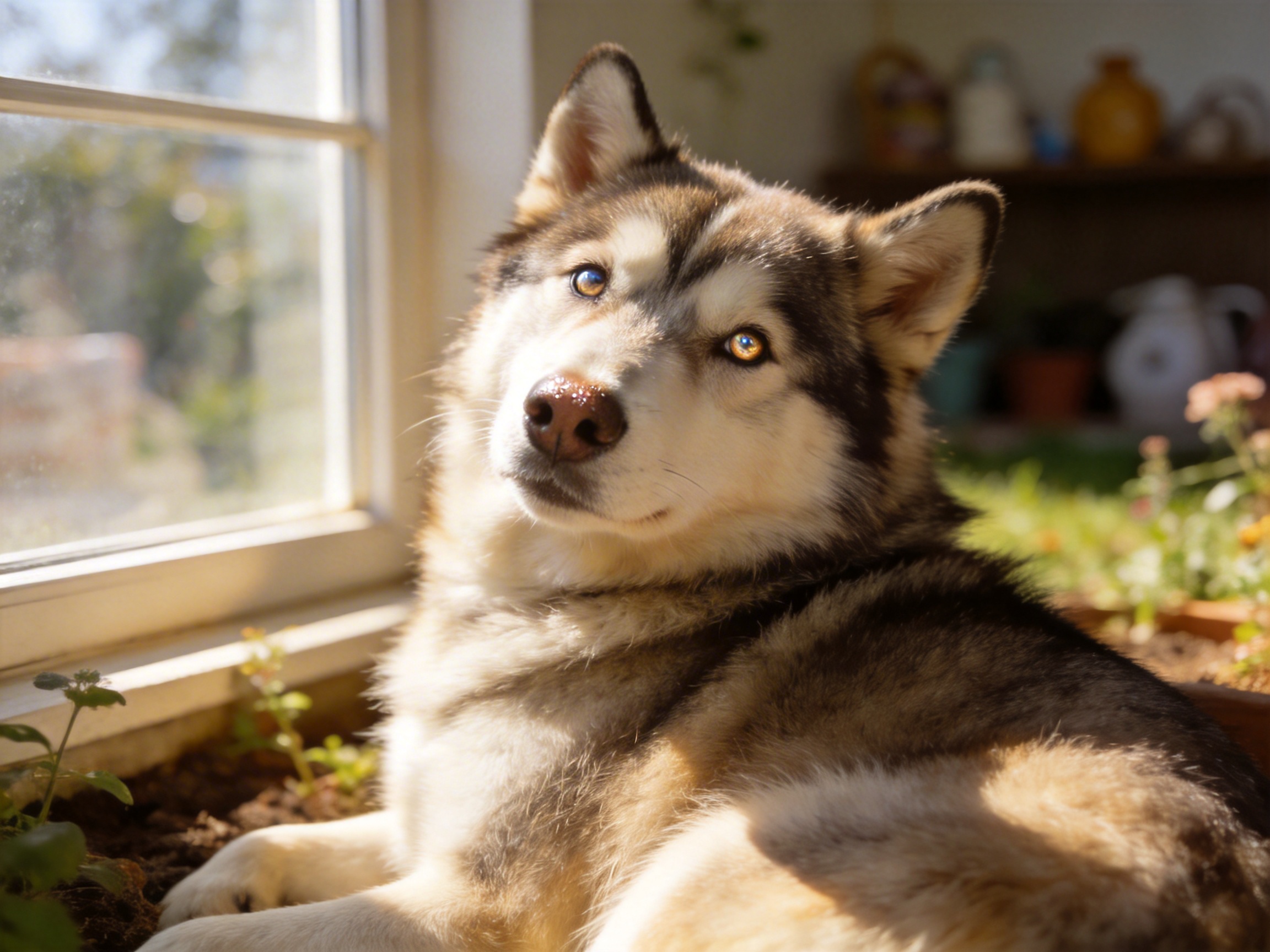 How to Pet Alaskan Malamute