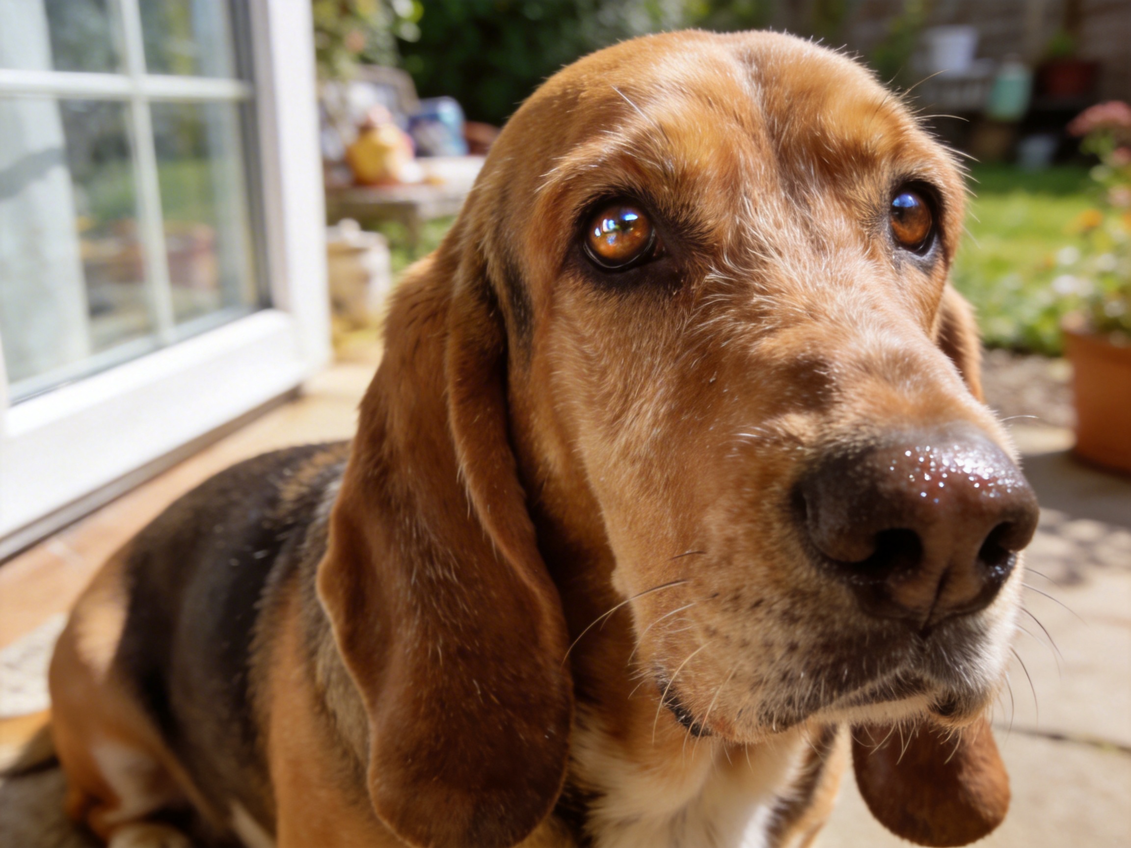 How to Pet Basset Hound
