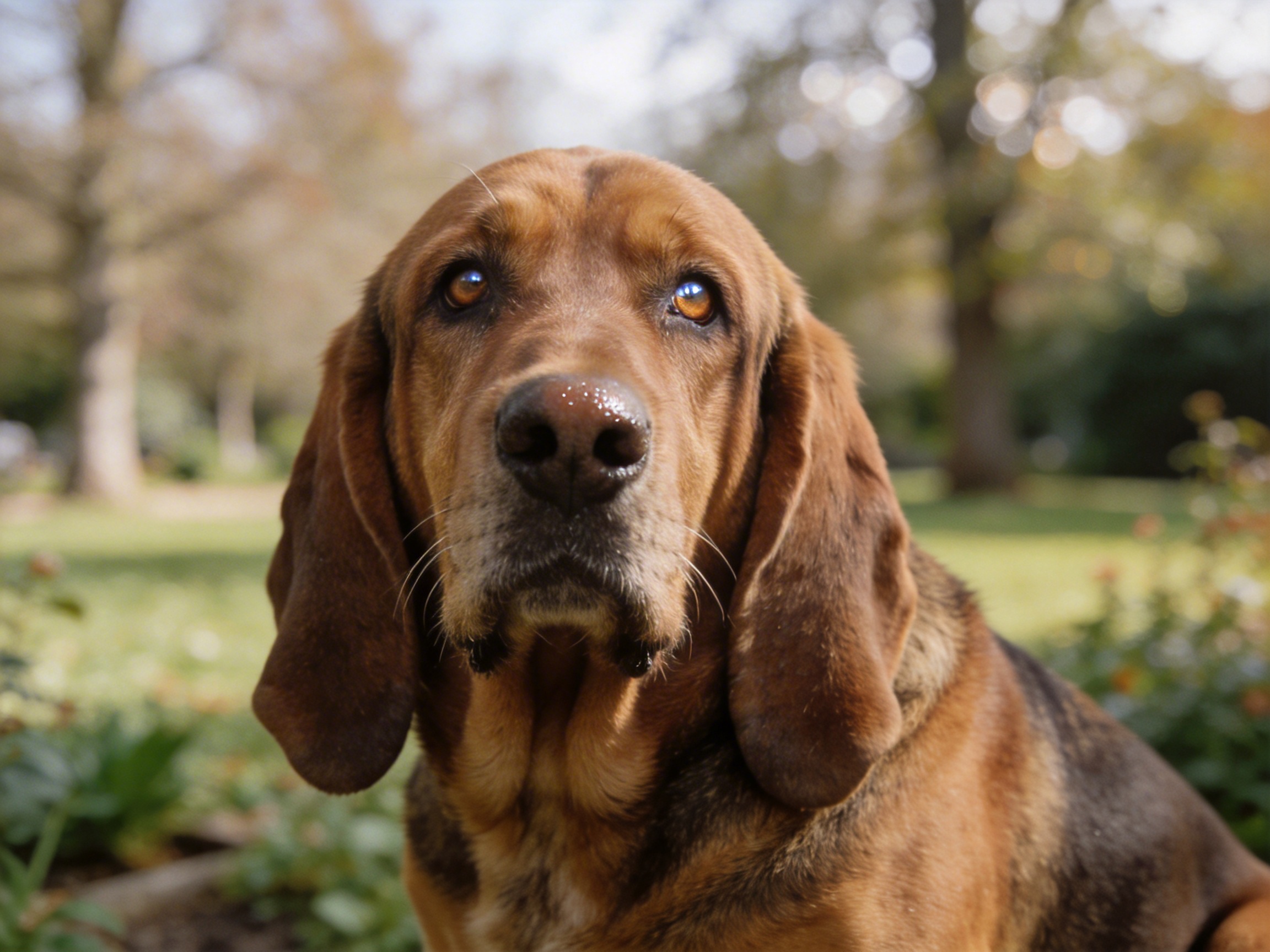 How to Pet Bloodhound