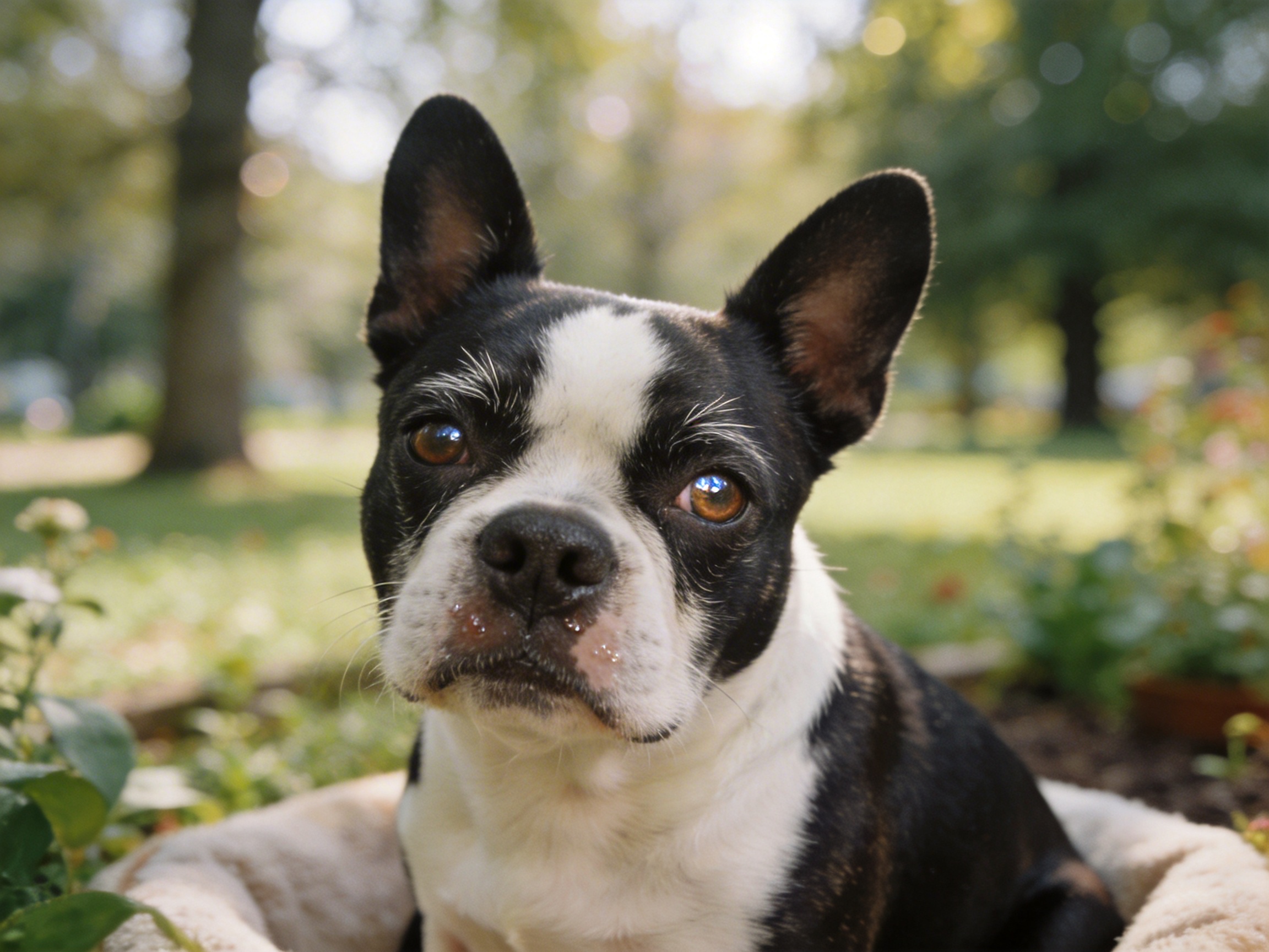 How to Pet Boston Terrier