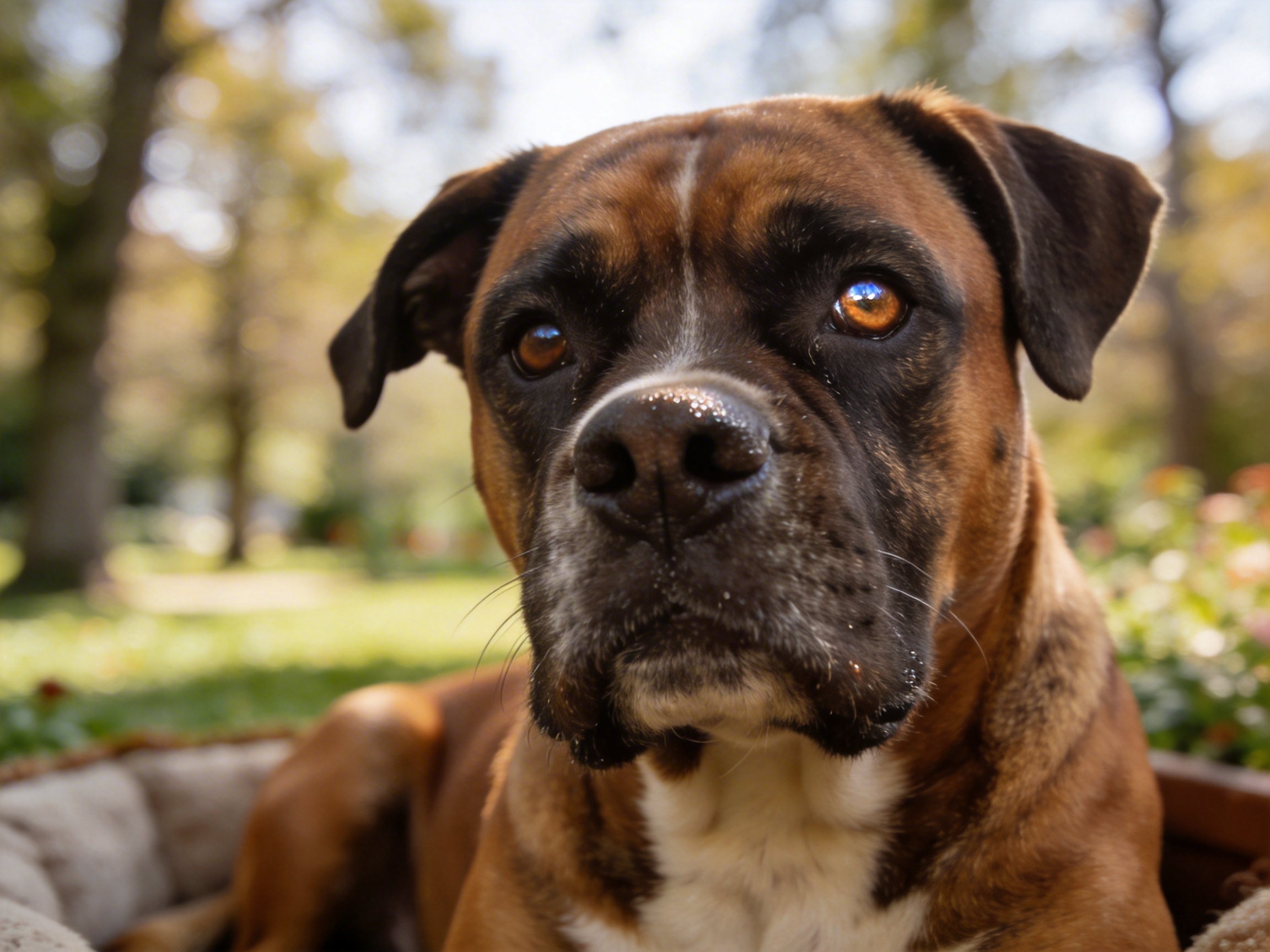 How to Pet Boxer