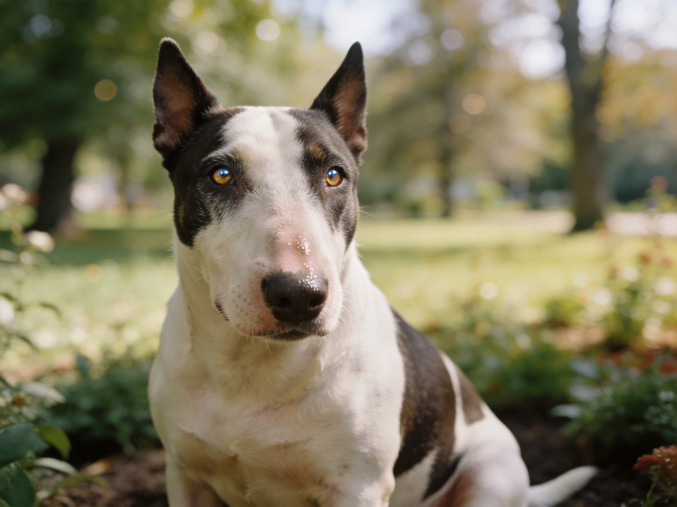 How to Pet Bull Terrier