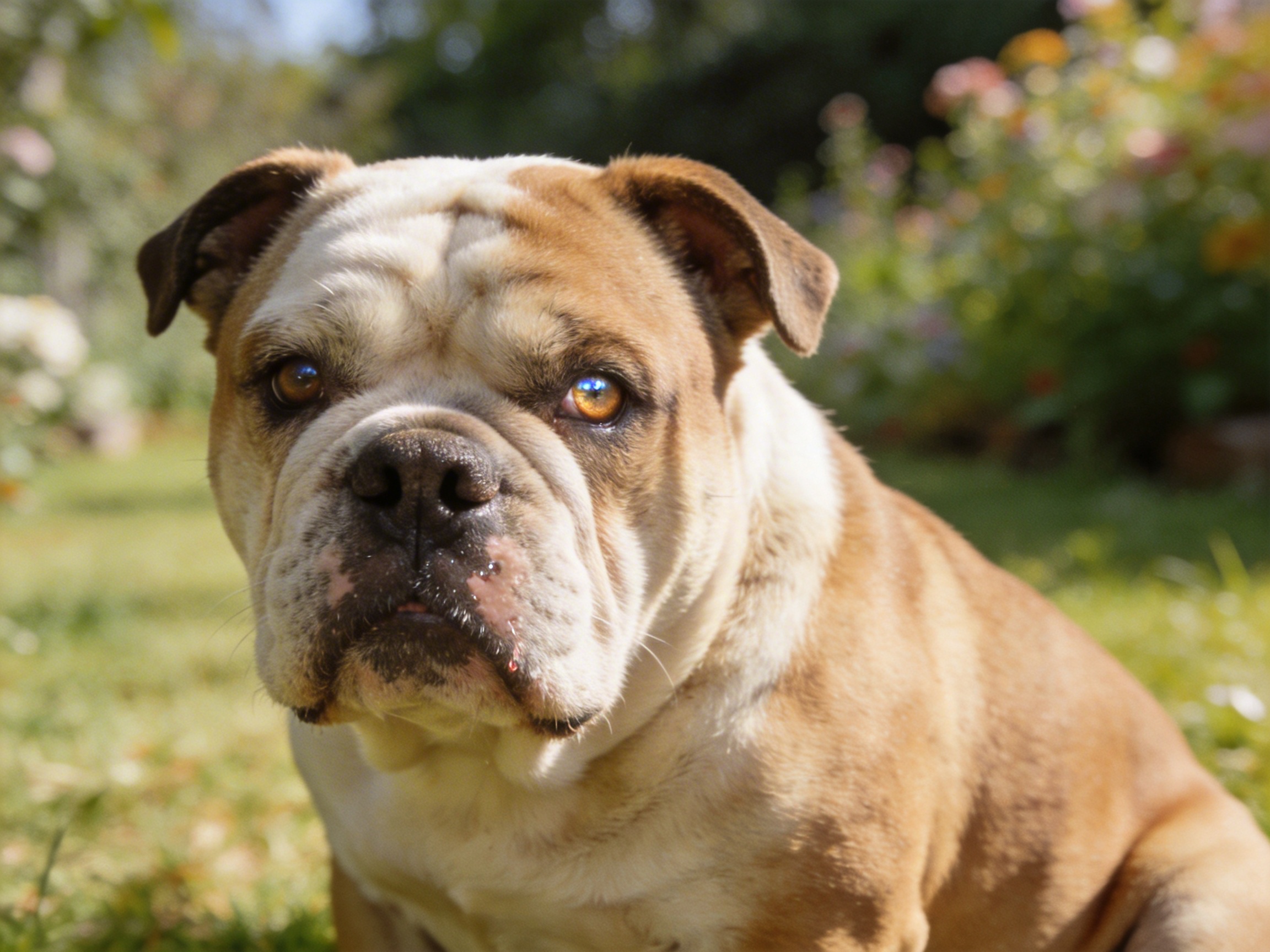 How to Pet English Bulldog