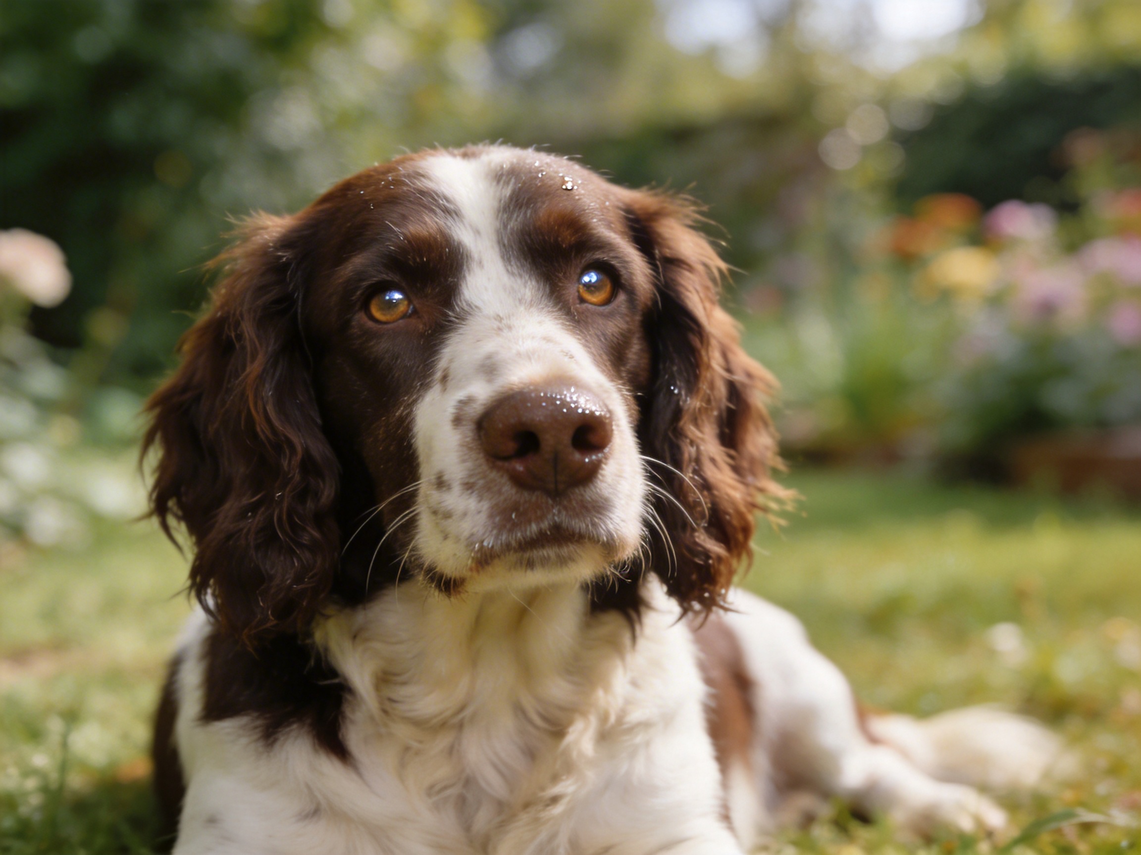 How to Pet English Springer Spaniel