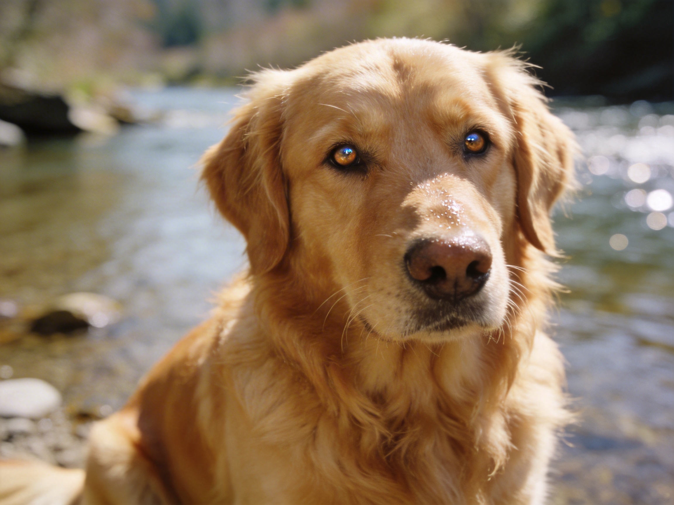 How to Pet Golden Retriever