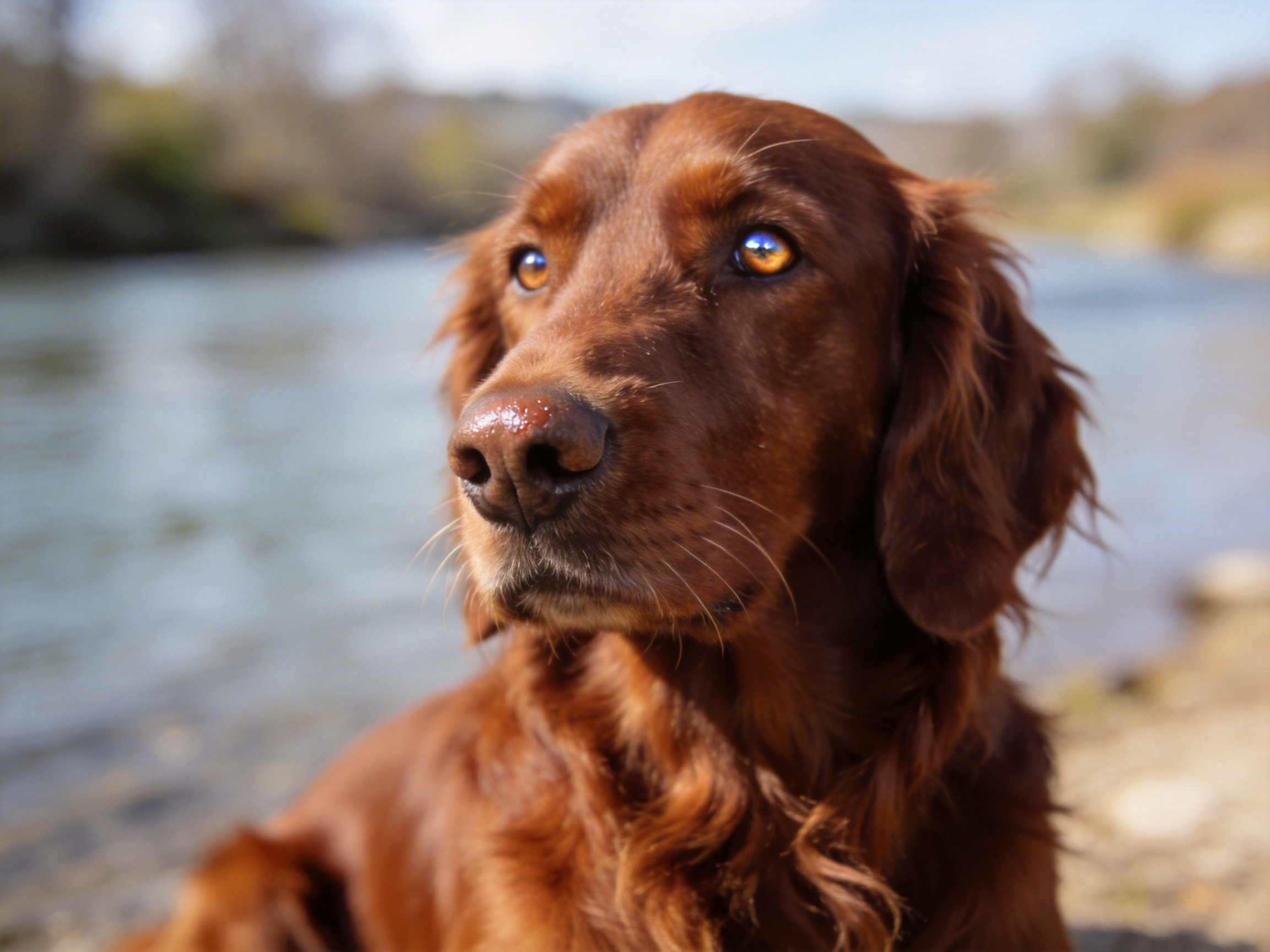How to Pet Irish Setter