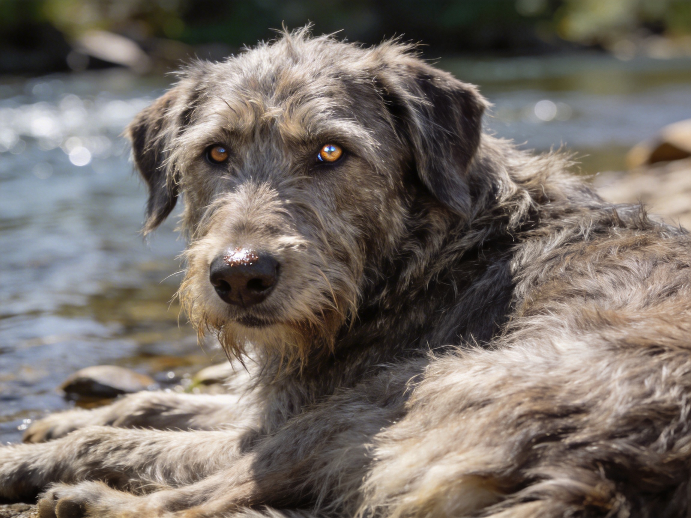 How to Pet Irish Wolfhound