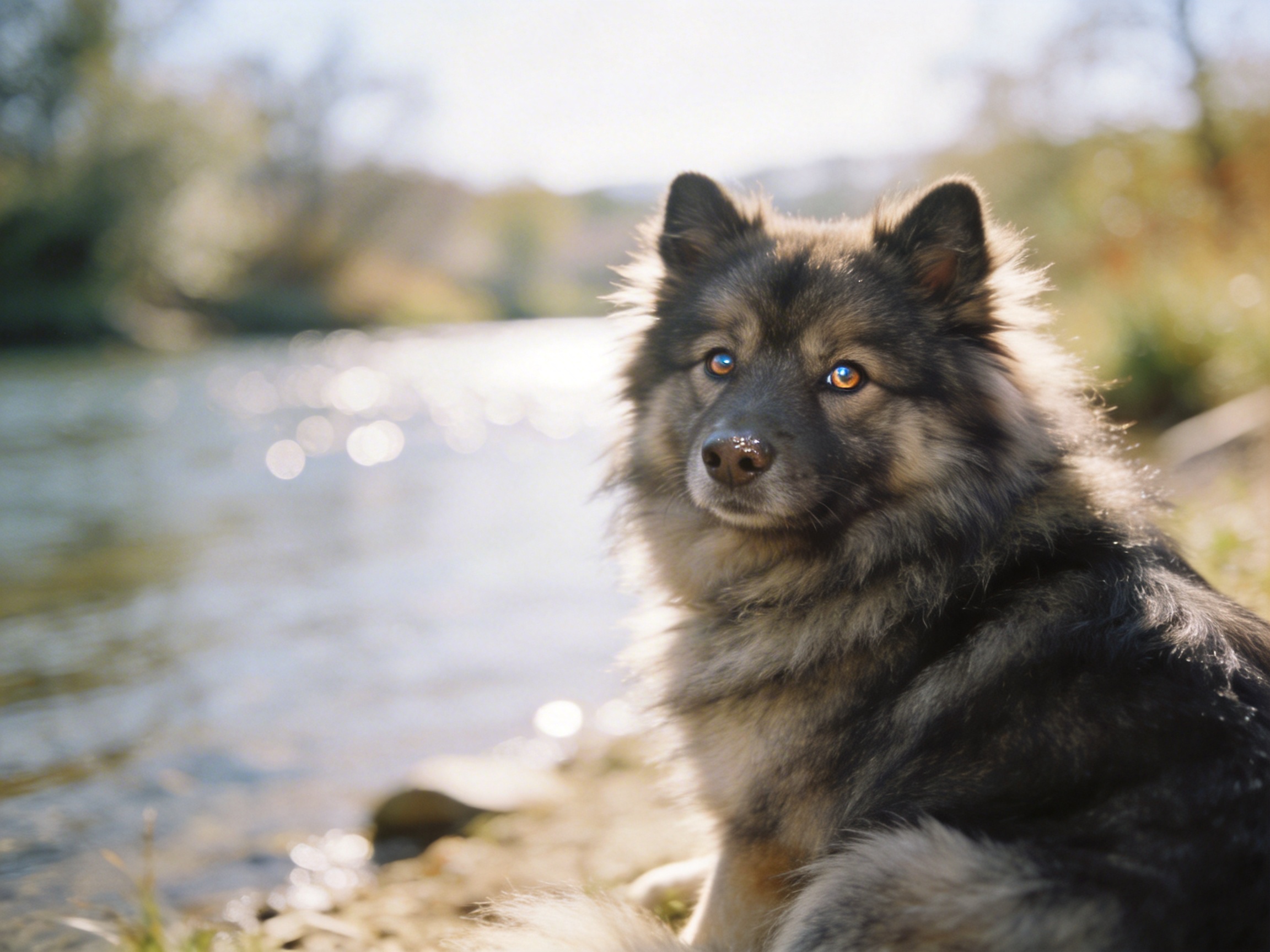 How to Pet Keeshond
