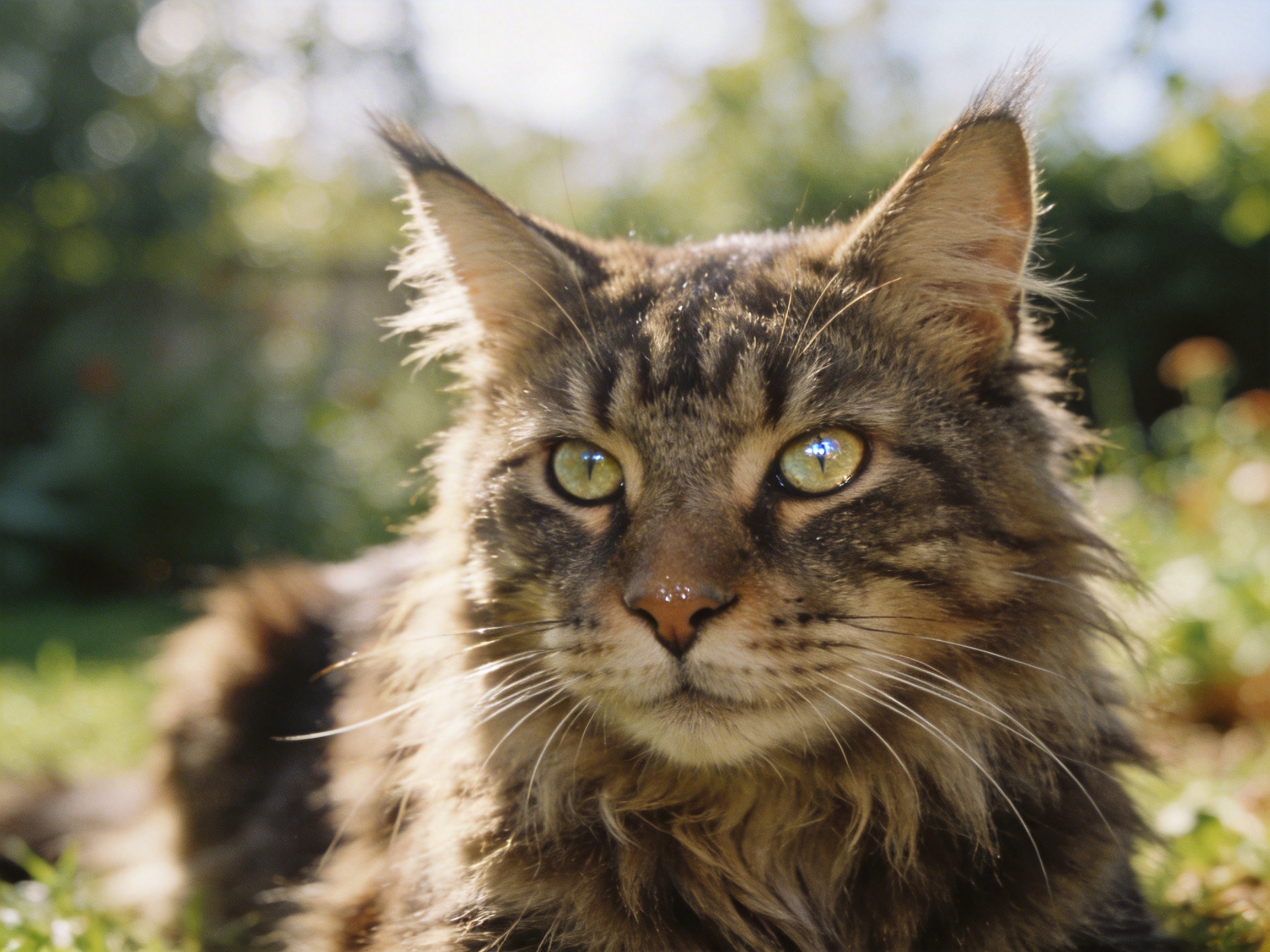 How to Pet Maine Coon