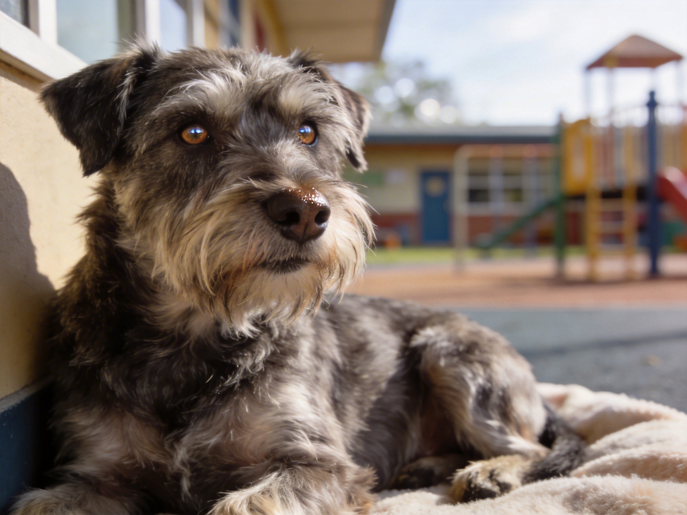 How to Pet Miniature Schnauzer