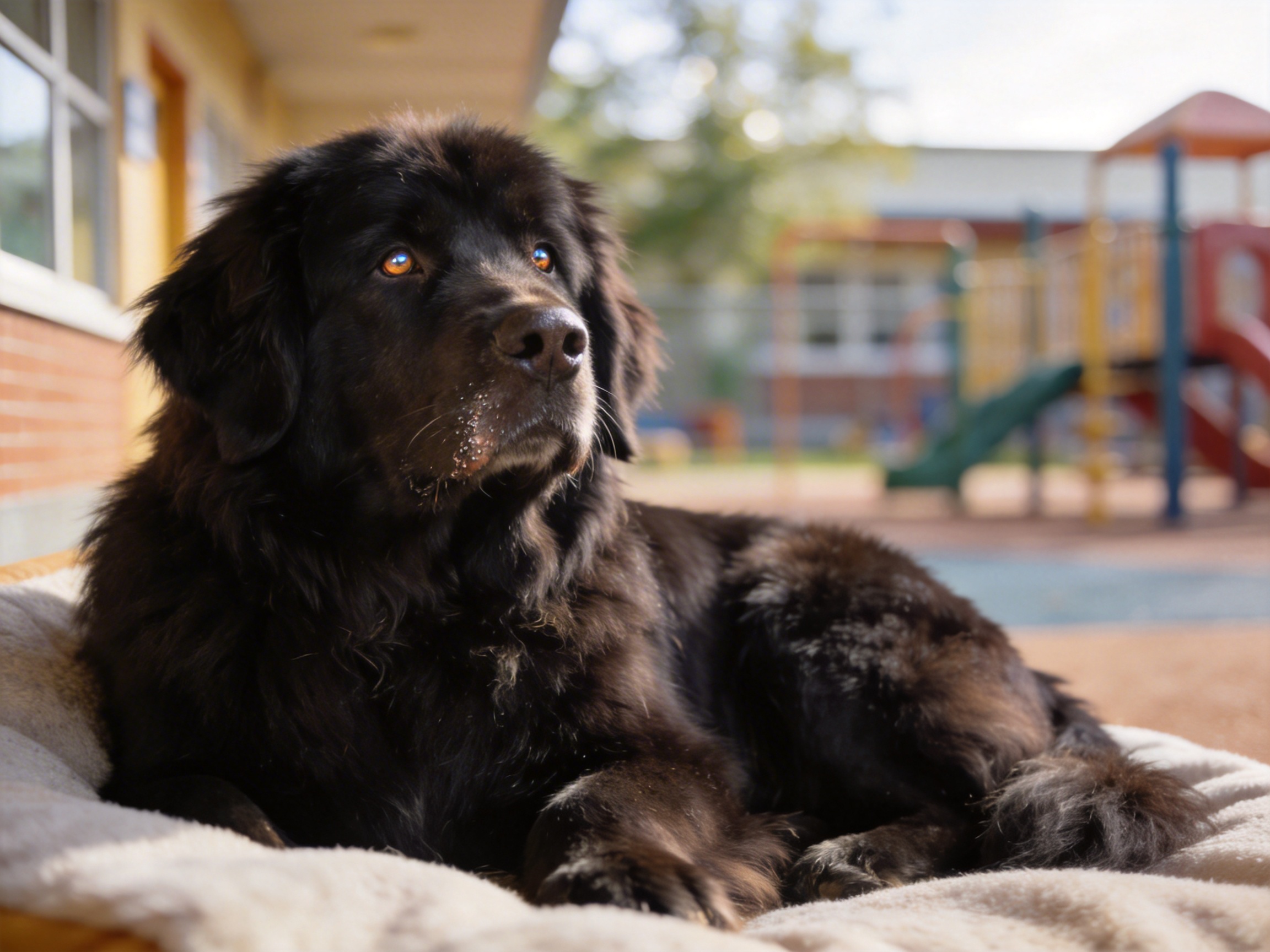 How to Pet Newfoundland