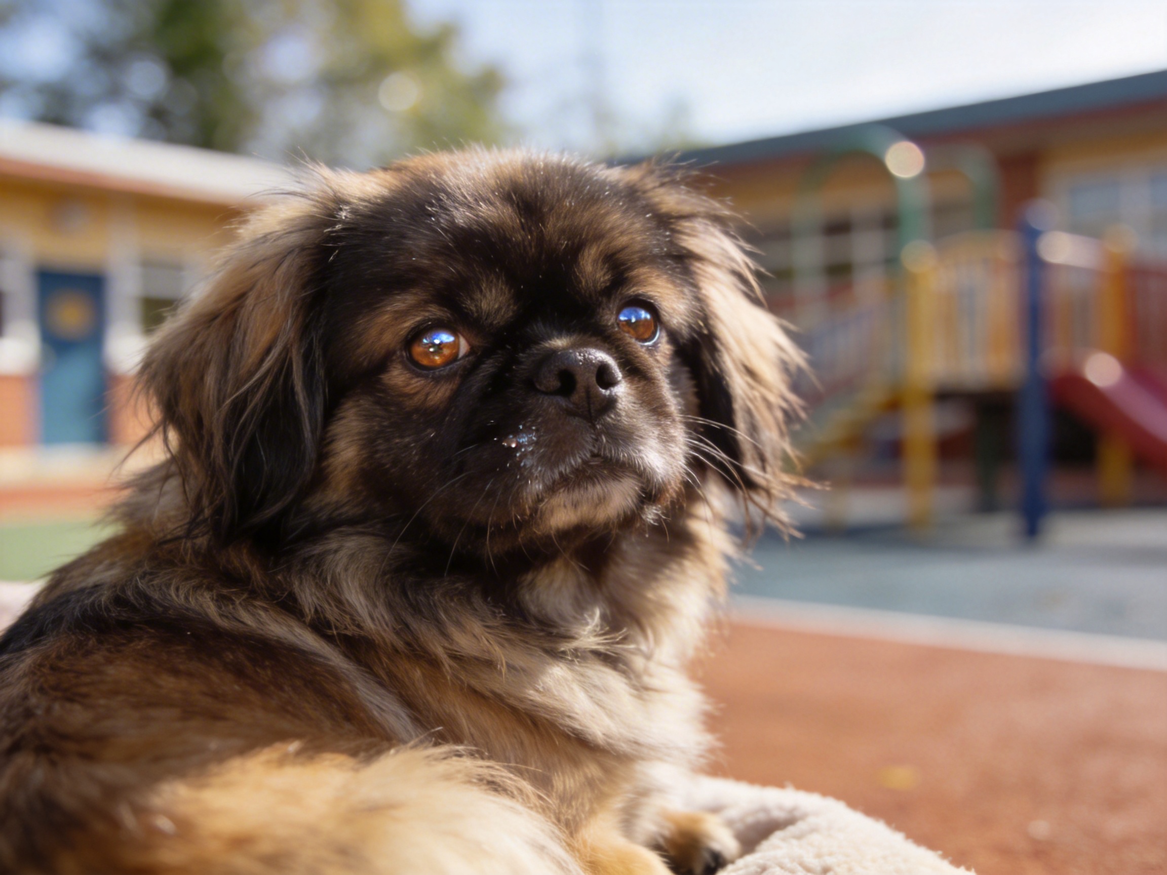 How to Pet Pekingese