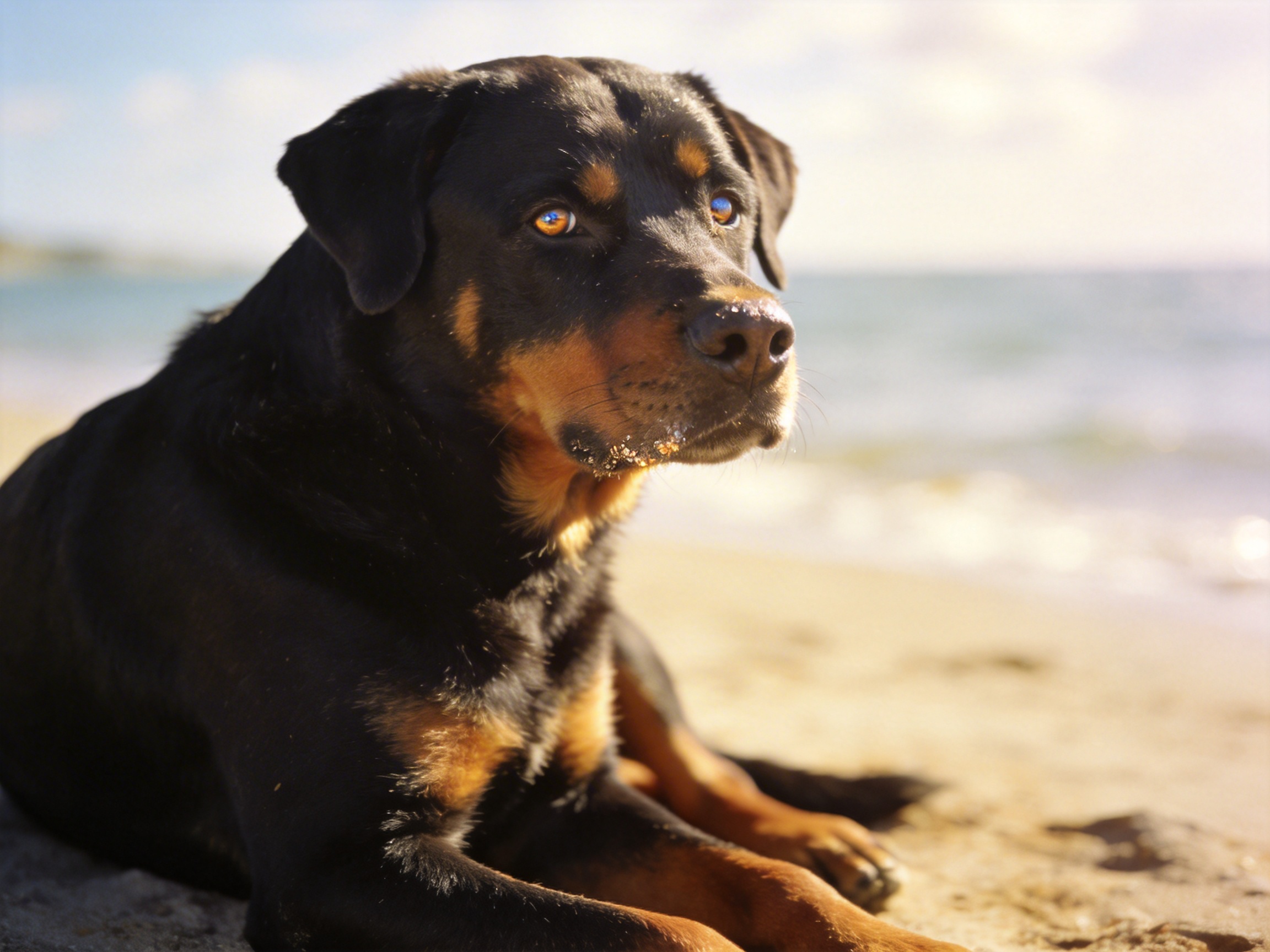 How to Pet Rottweiler