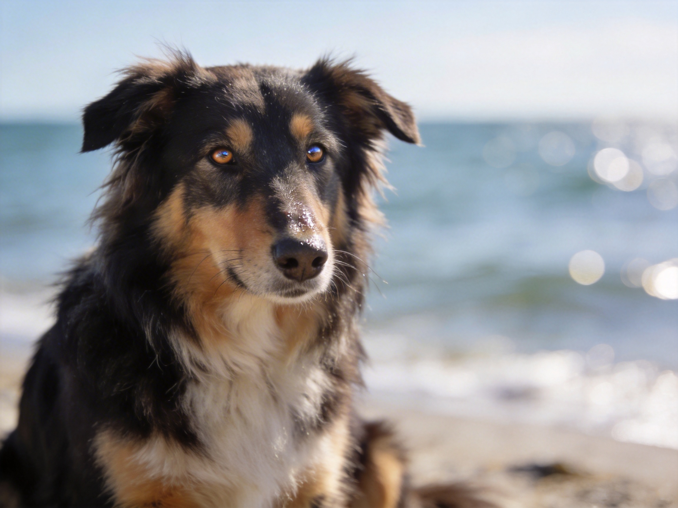 How to Pet Rough Collie