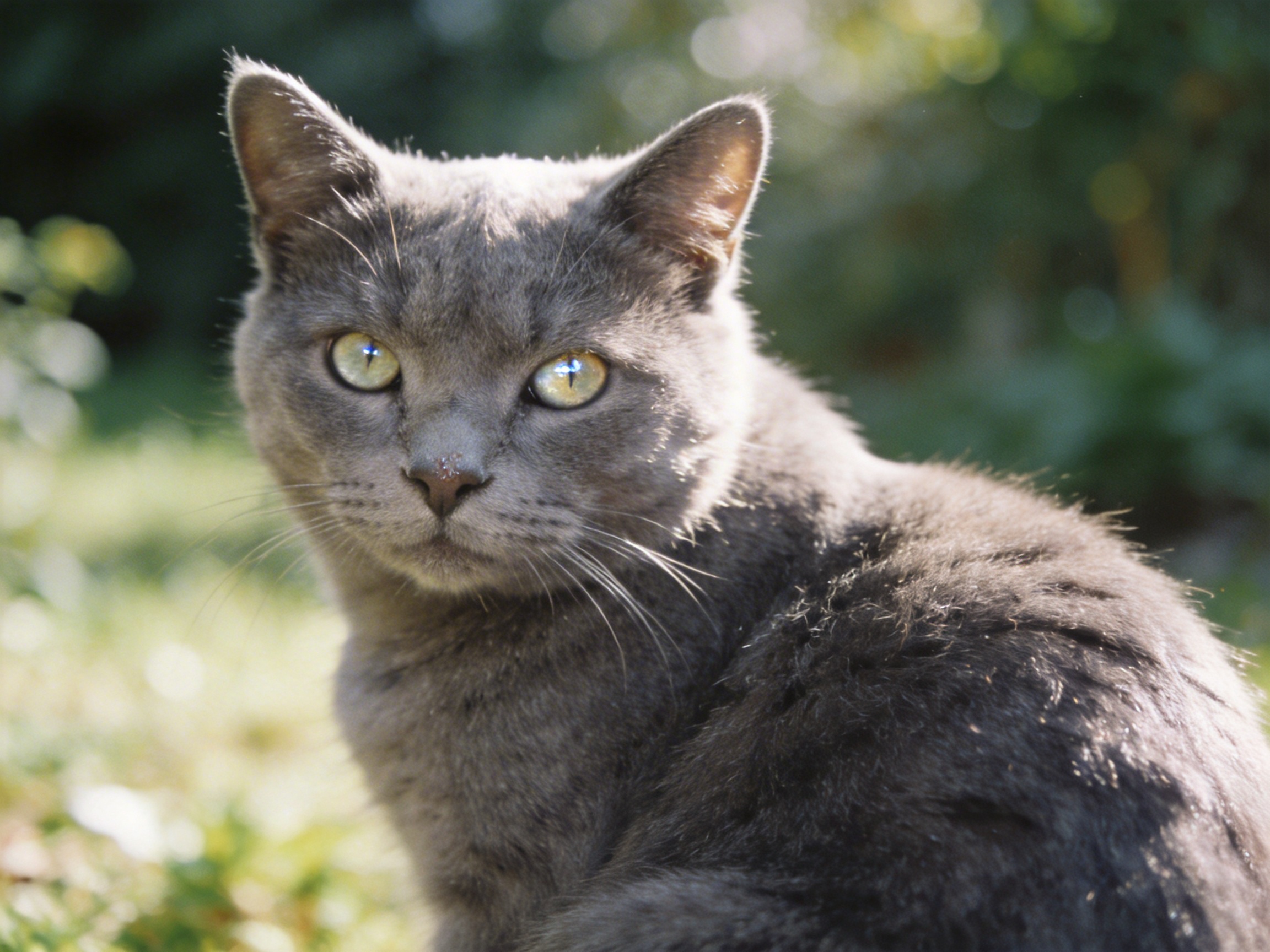 How to Pet Russian Blue