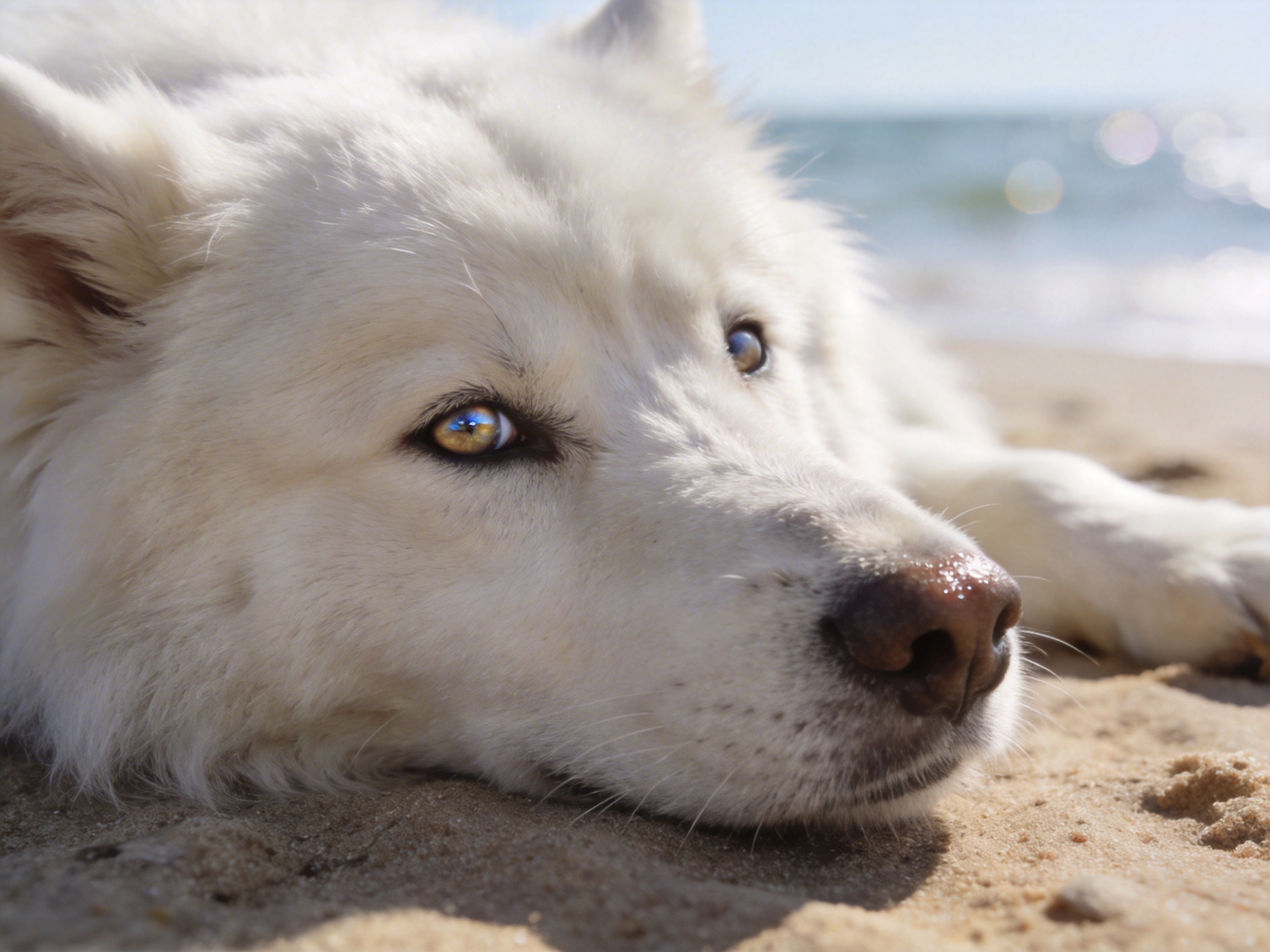 How to Pet Samoyed