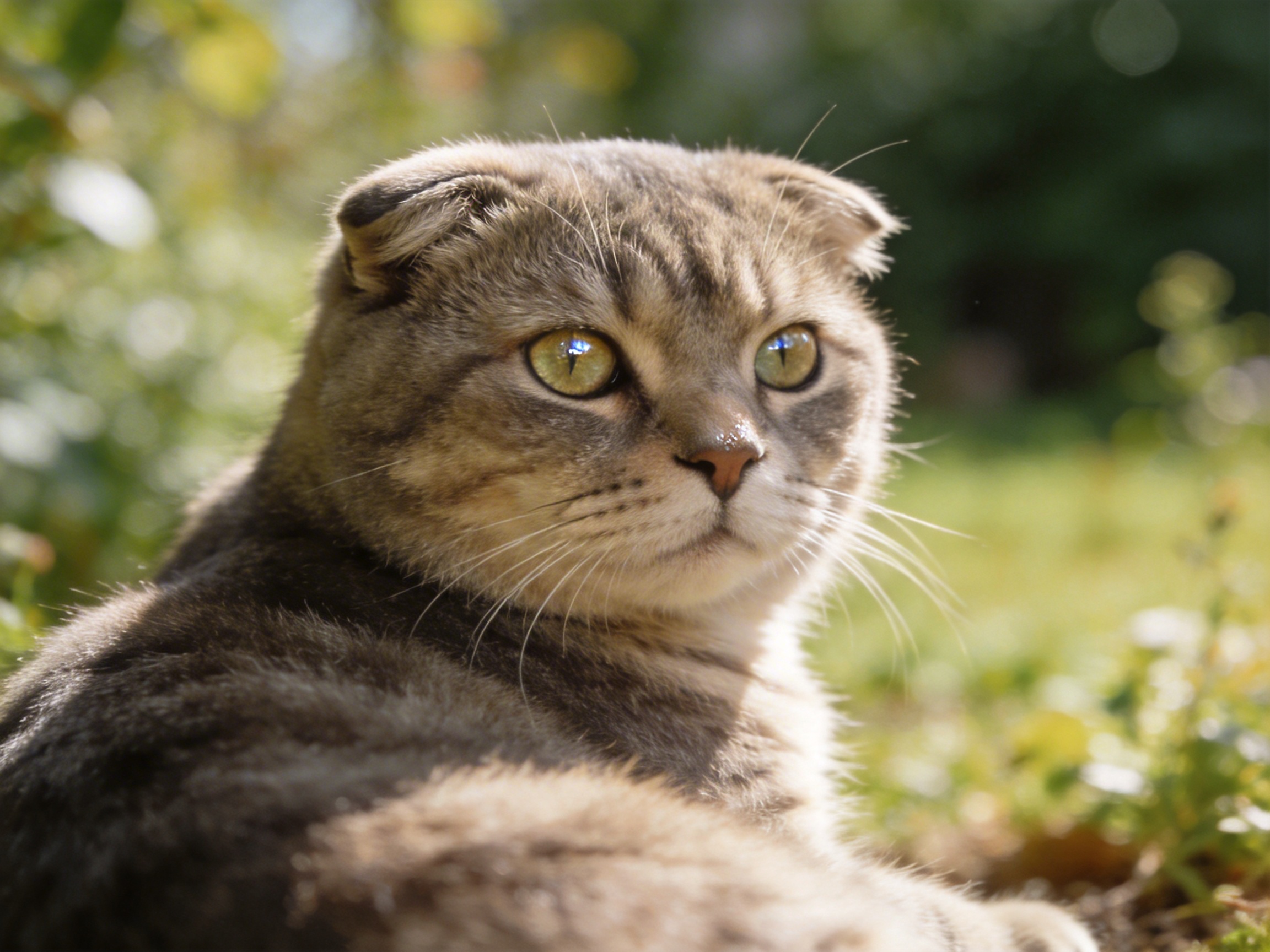 How to Pet Scottish Fold