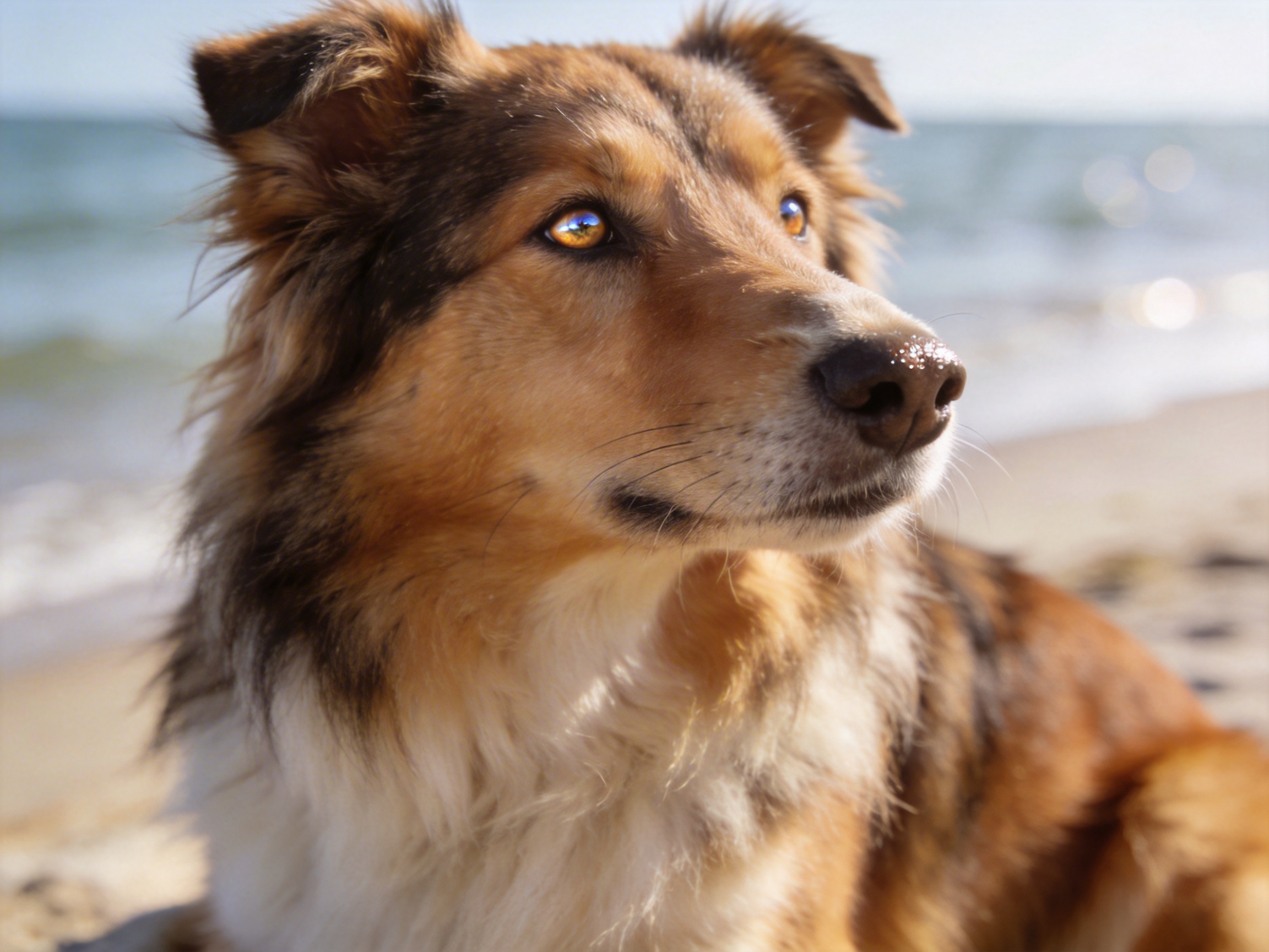 How to Pet Shetland Sheepdog