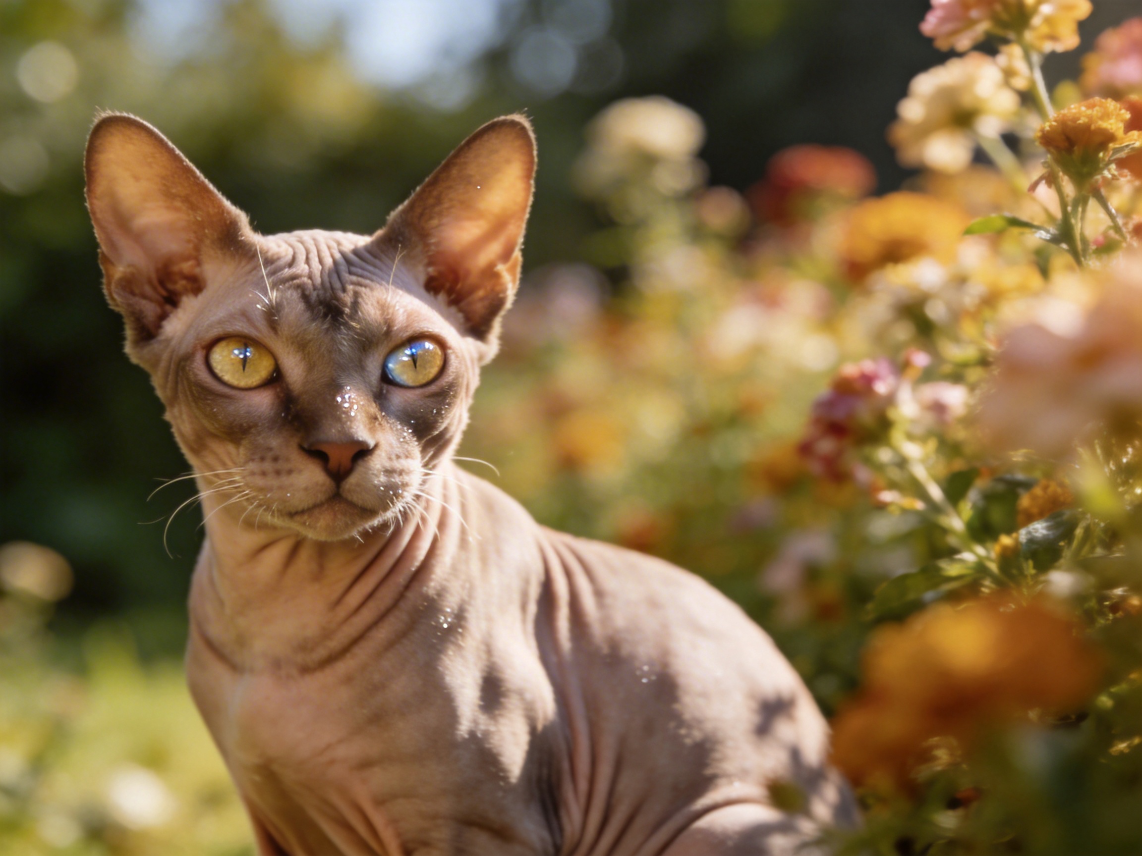 How to Pet Sphynx