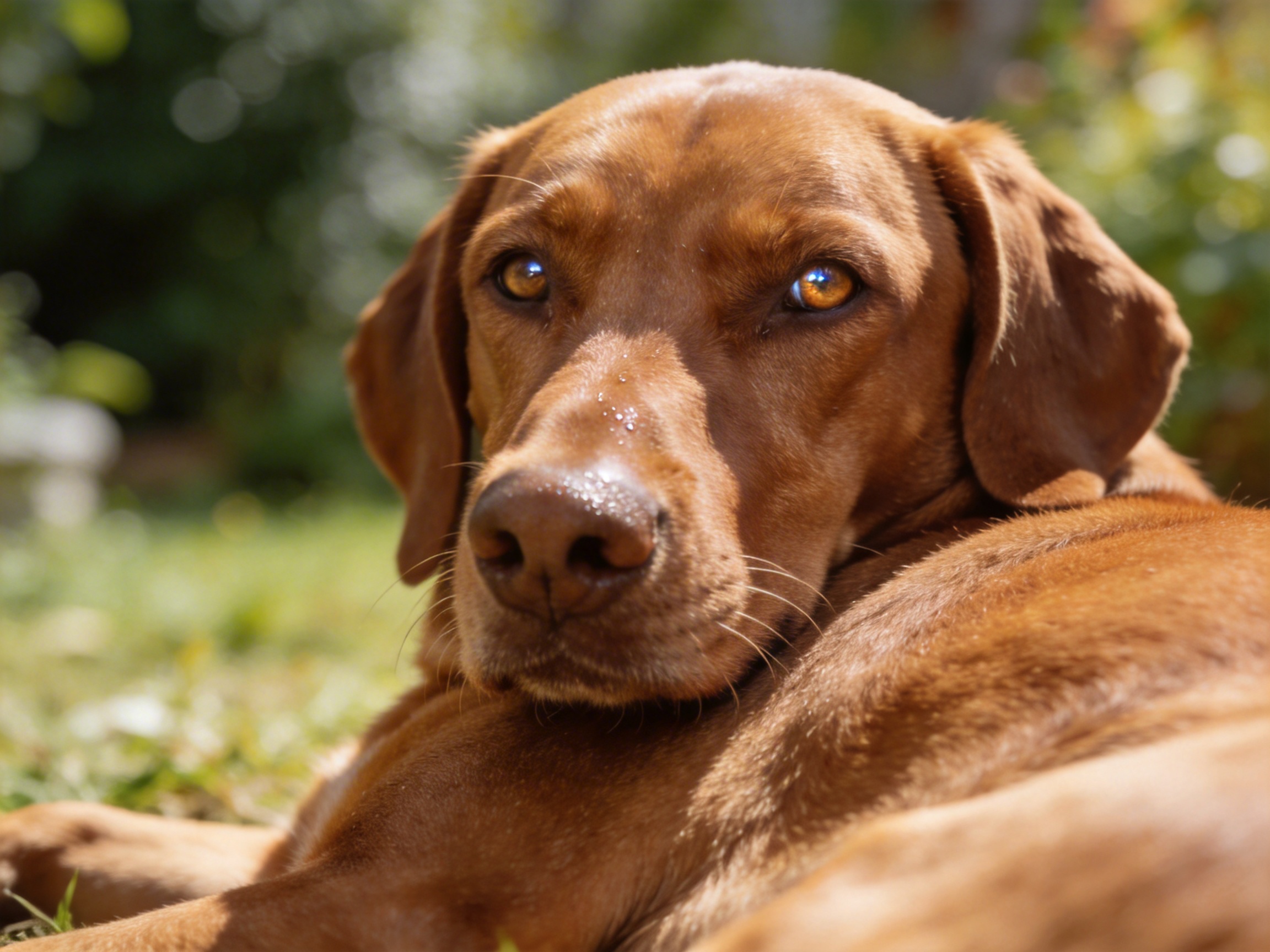 How to Pet Vizsla