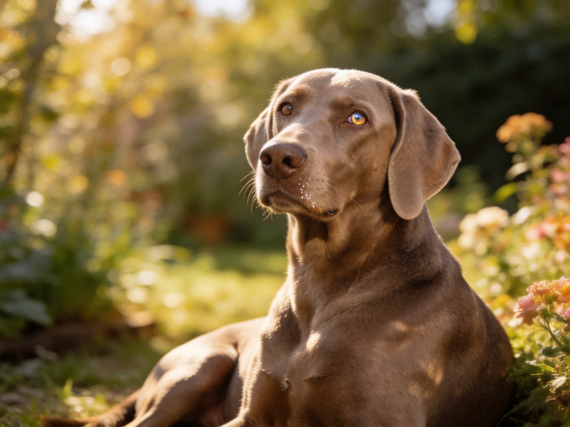 How to Pet Weimaraner