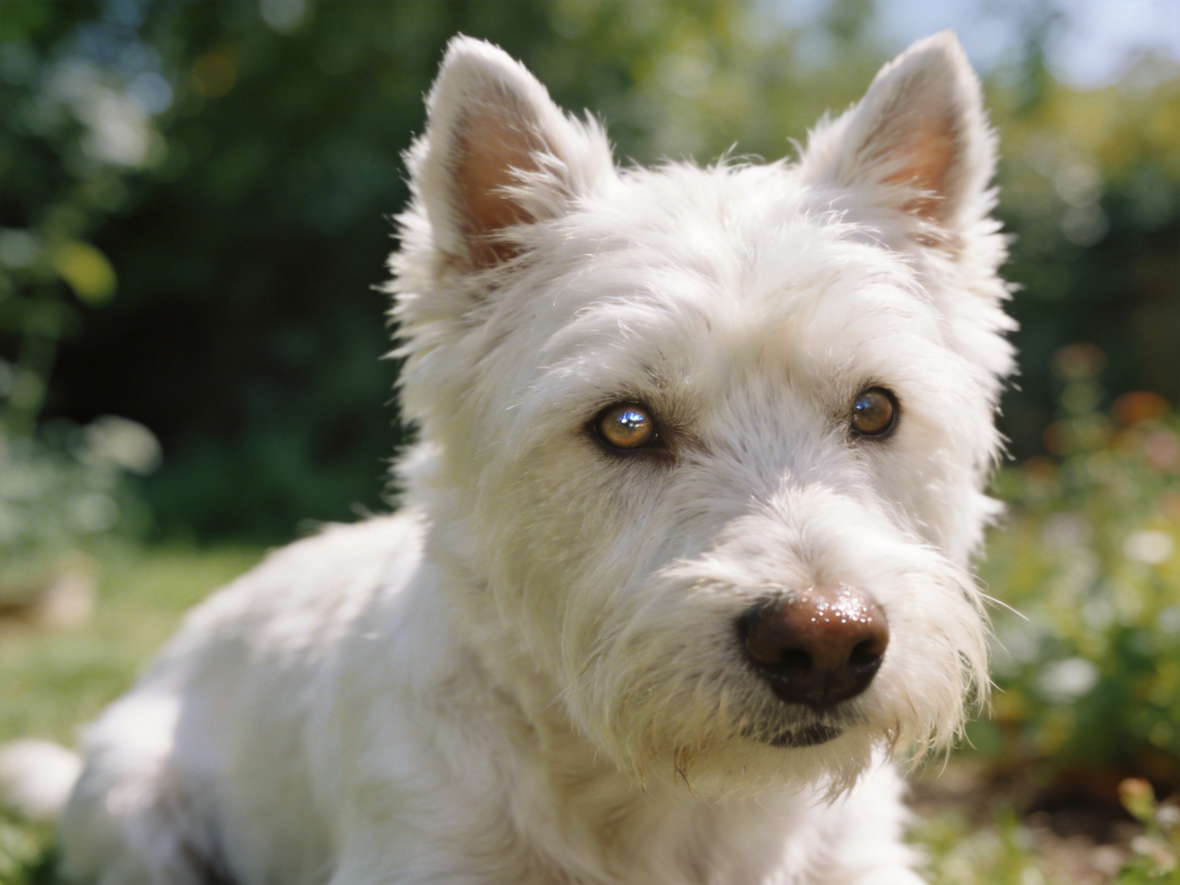 How to Pet West Highland White Terrier